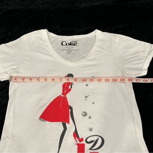 Diet Coke women’s large fitted T-shirt - Picture 6 of 7
